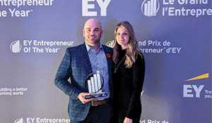 Hebert proud to be EY Entrepreneur of the Year